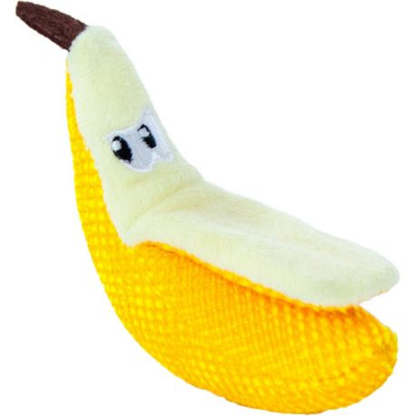 Petstages - Dental Banana Catnip Chew Toy