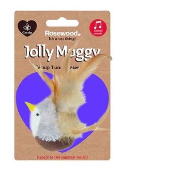 Rosewood - Jolly Moggy Catnip Tune Chaser Bird