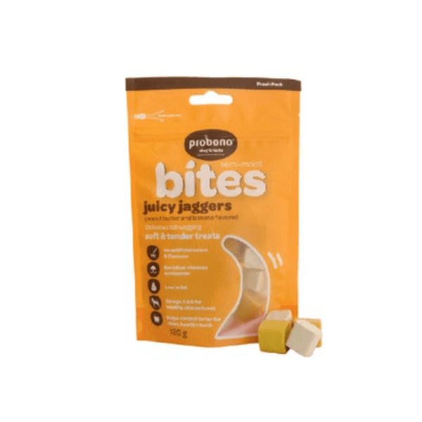 Probono Semi Moist Juicy Jaggers - 120g Pouch