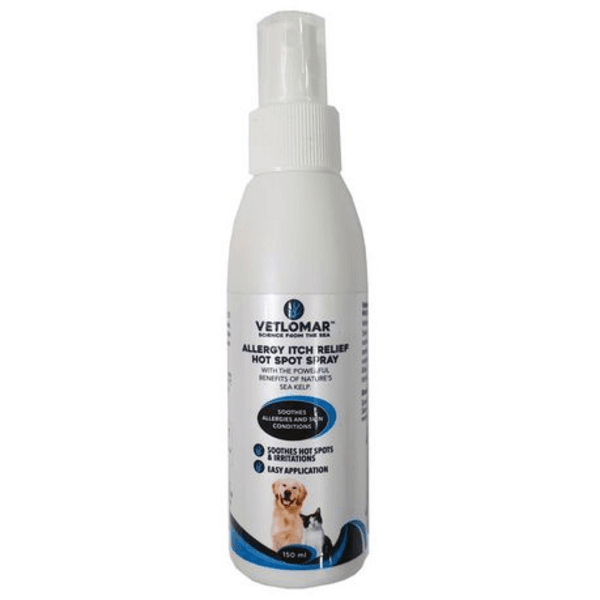 Vetlomar Hot Spot Spray - Fast Soothing Care for Itchy Skin in Dogs & Cats