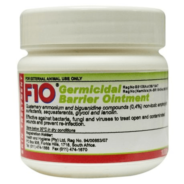 F10 Germicidal Barrier Ointment Cream - 100g