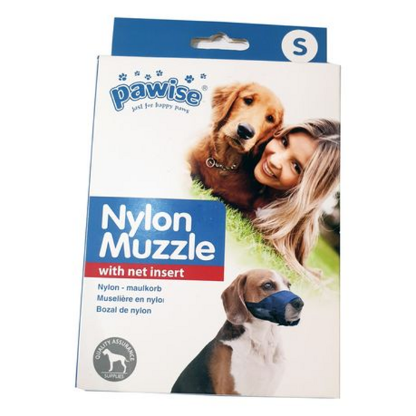 Pawise - Nylon Muzzle With Net Insert