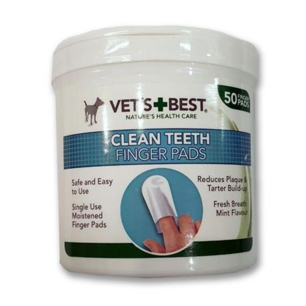 Vet's Best Clean Teeth Finger Pads