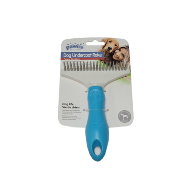 Pawsie - Dog Undercoat Rake Large