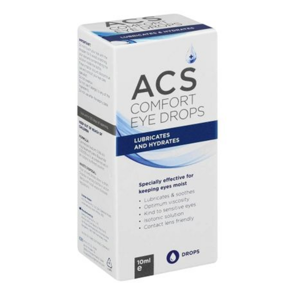 ACS - Comfort Eye Drops 10ml x 3