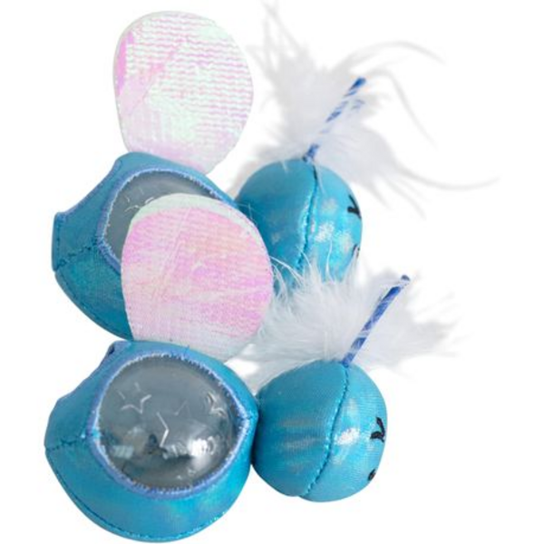 Petstages - 2 Pack Firefly Treat Stuffer Glow-In-The-Dark Cat Toy