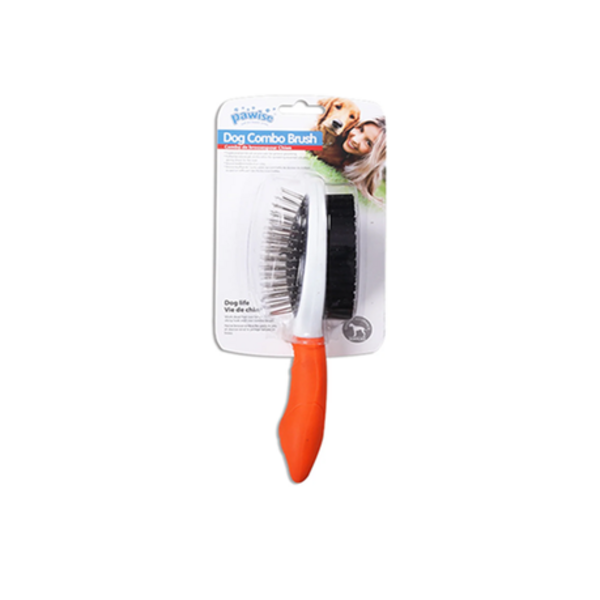 Pawise - Double Sided Dog Combo Brush