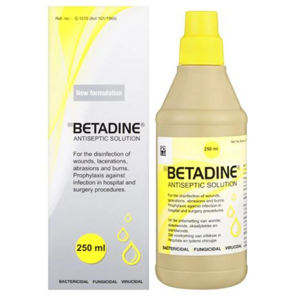 Betadine - Antiseptic Solution 250ml