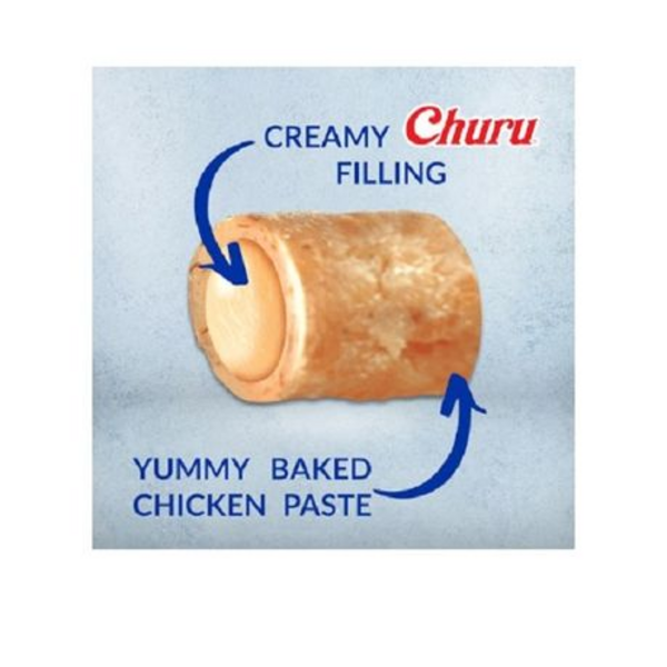 Inaba - Churu Fun Bites - Chicken Recipe Wraps & Chicken Recipe Filling 60g